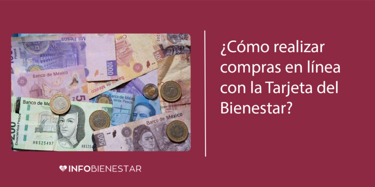se puede comprar en linea con la tarjeta bienestar