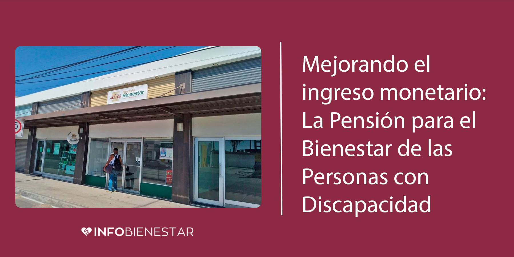 tarjeta bienestar discapacidad