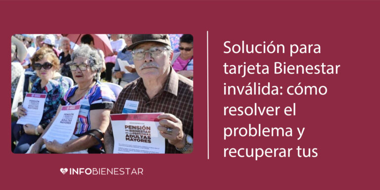 tarjeta bienestar inactiva